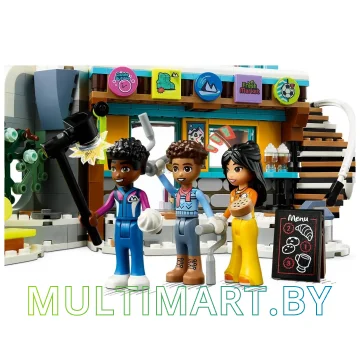 Конструктор LEGO Friends 41756 Каникулы: Лыжная трасса и кафе картинка 8